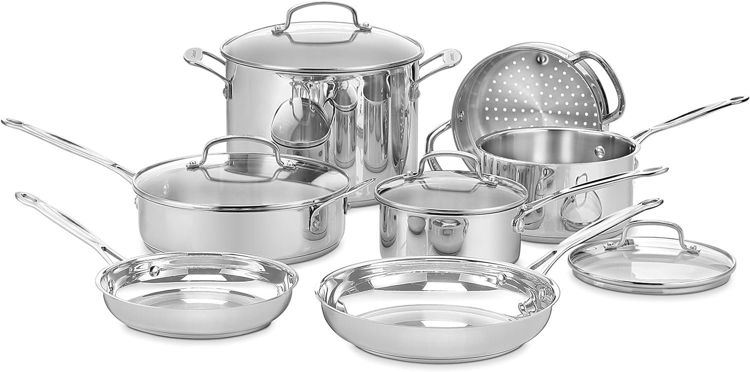 cuisinart 77 11g stainless steel 11 piece set chef