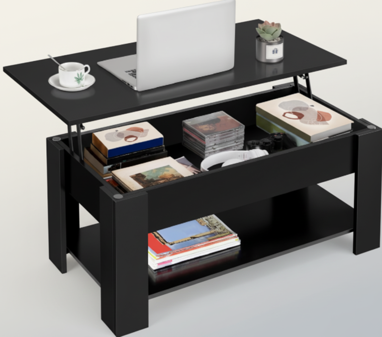 yaheetech yaheetech wooden coffee table deep dive