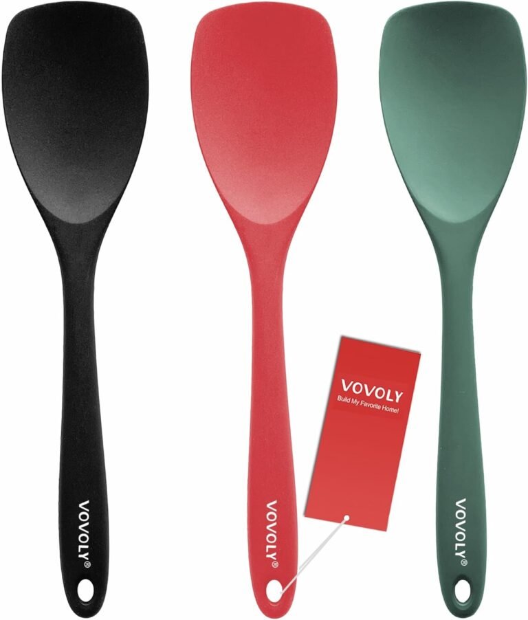 upgrade silicone spatula spoon set vs cooking spoon for nonstick cookwares