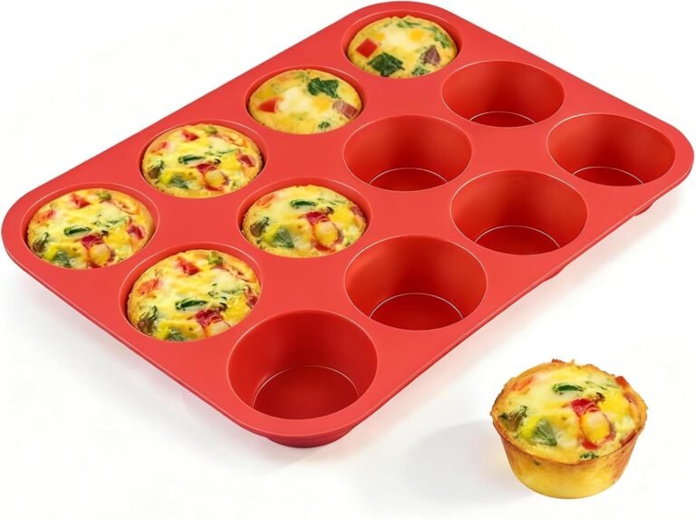 caketime 12 cups silicone muffin pan review 2026