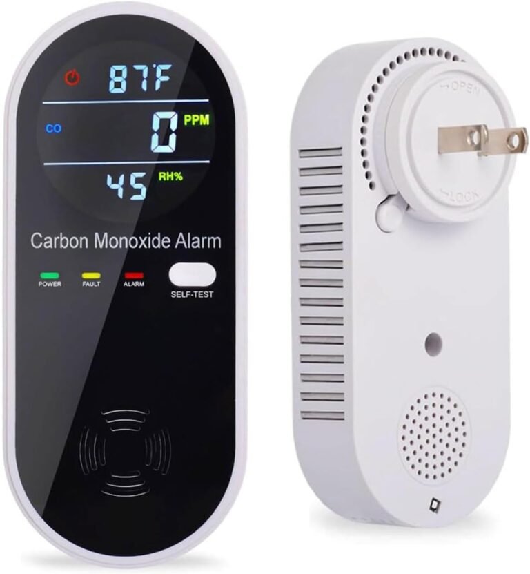 carbon monoxide detector plug in wall review 202