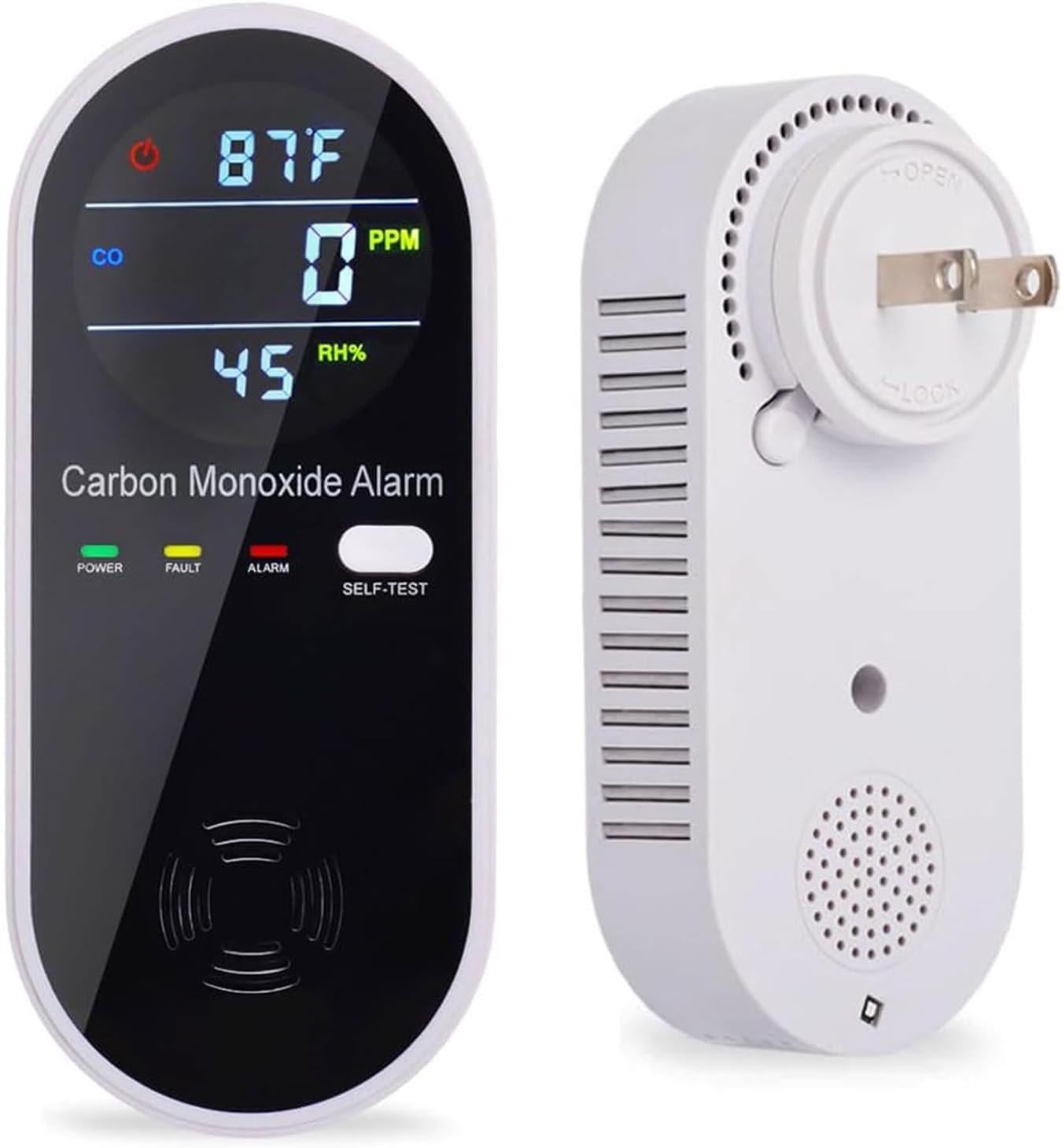 carbon monoxide detector plug in wall review 202