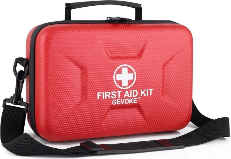 gevoke 410 piece waterproof hard shell first aid k