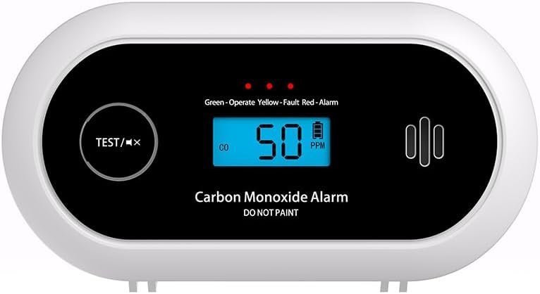 kimrog 10 year battery carbon monoxide detector p