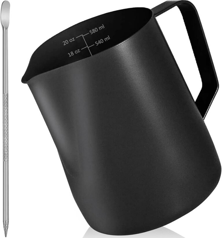 milk frother pitcher 20 oz espresso milk frothing