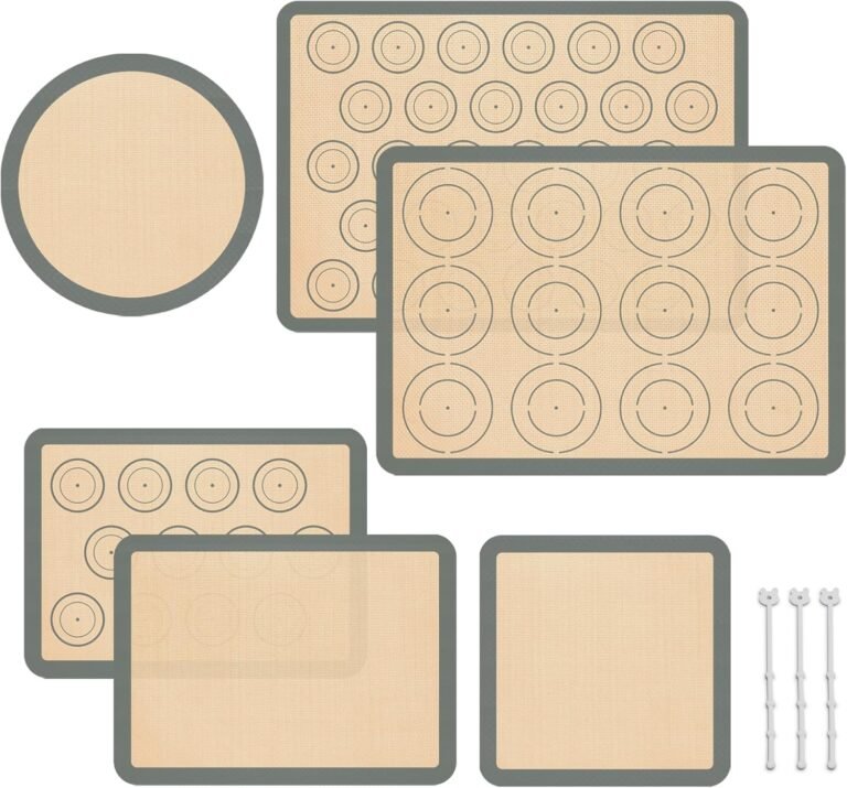 silicone baking mat set of 6 review 2026