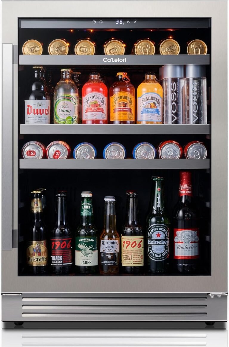 ca'lefort 24 inch vs 15 inch beverage refrigerator:...