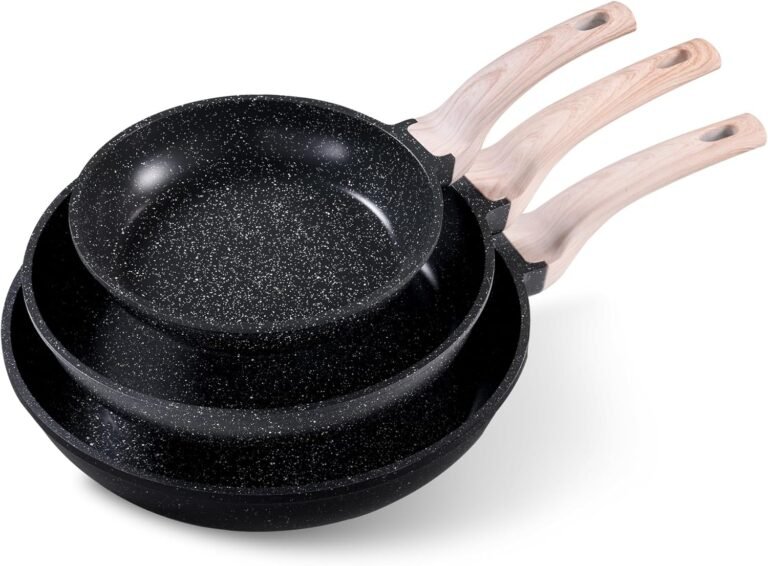 carote non stick frying pan skillet set review 2
