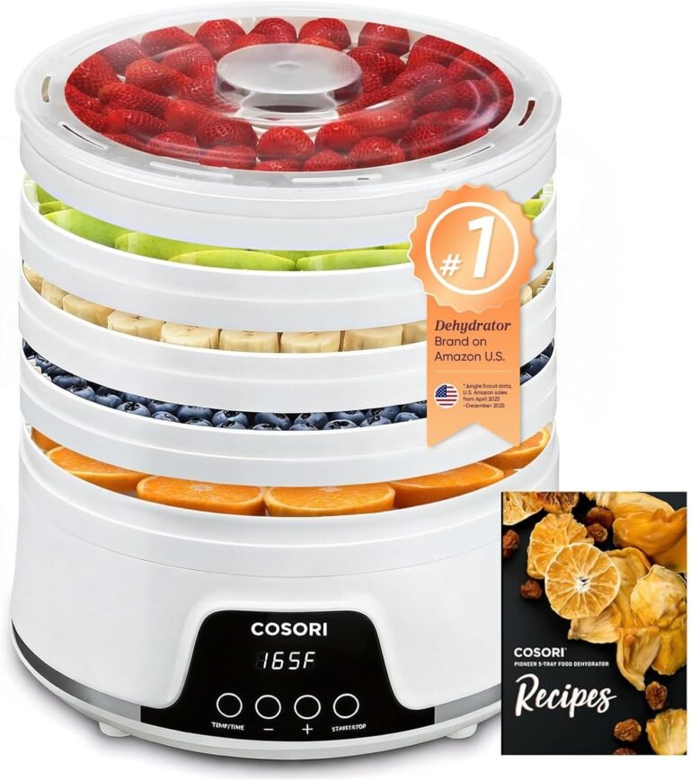 cosori food dehydrator machine for jerky review