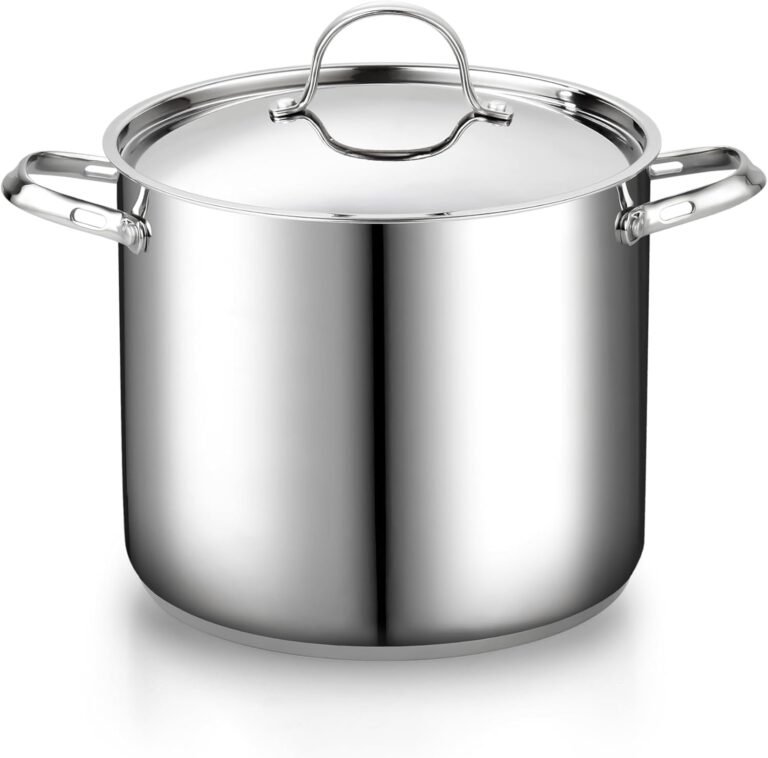 cooks standard 18 10 stainless steel stockpot 12 q