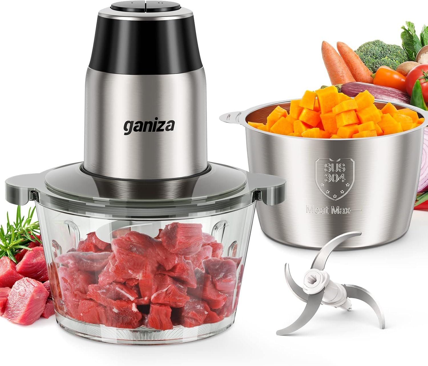 ganiza food processors review 2026