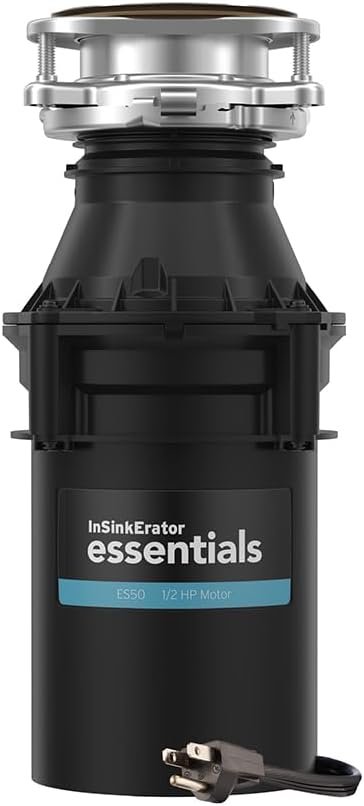 insinkerator essentials es50 kitchen garbage dispo