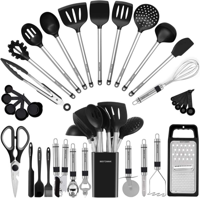 kitchen utensil set silicone cooking utensils 33 k