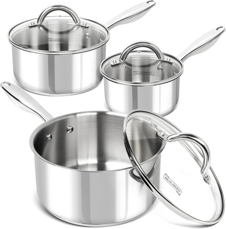 michelangelo saucepan set 6pc review 2026
