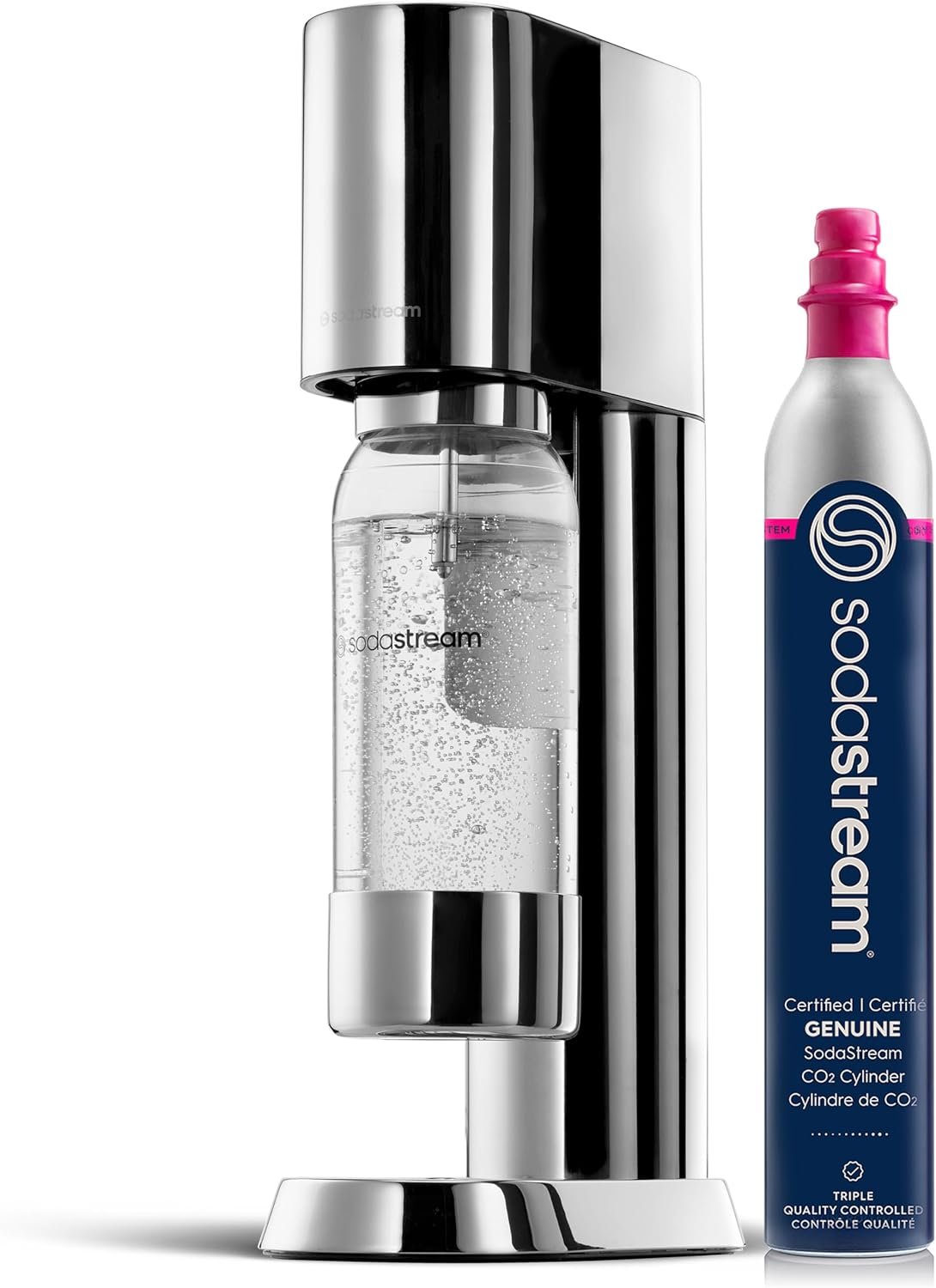 sodastream enso sparkling water maker kit includ