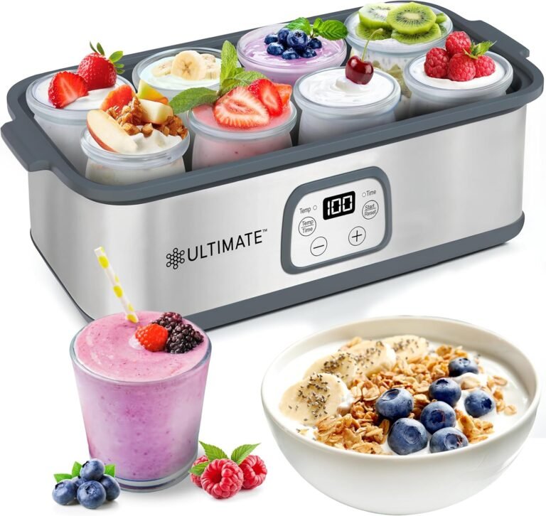 ultimate probiotic yogurt maker with adjustable te