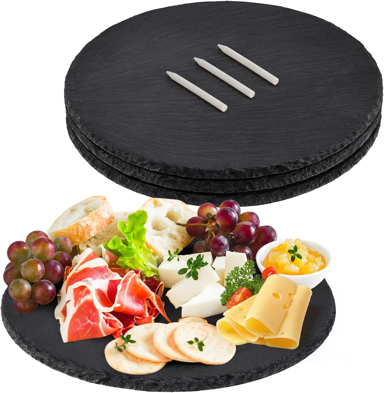 11 x 11 In 4 Pack Slate Cheese Boards - Review 2026 11 x 11 in 4 pack slate cheese boards review 202