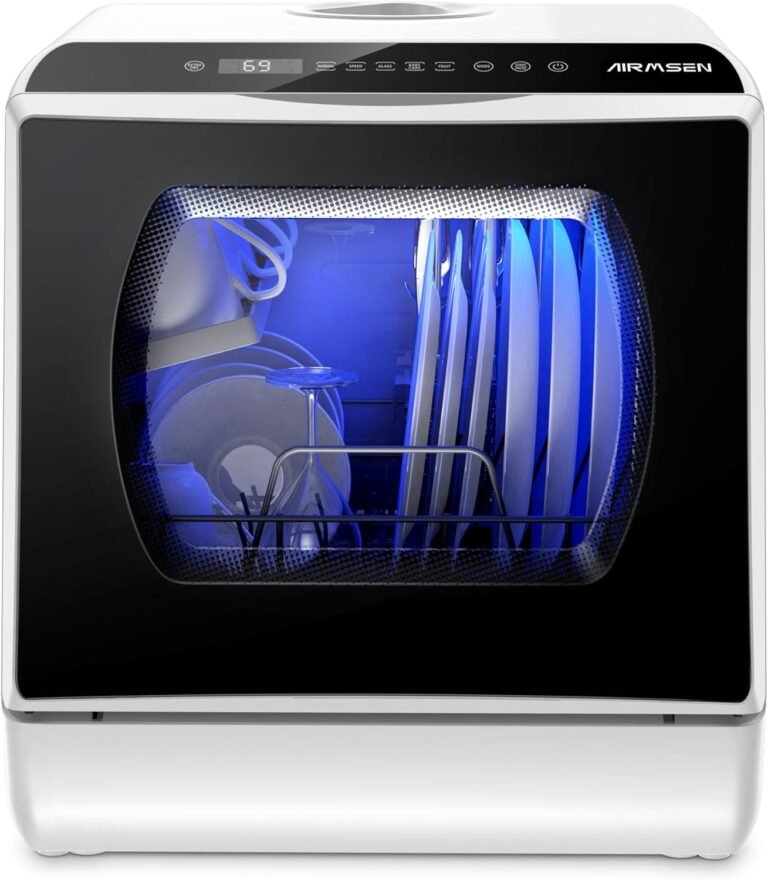 AIRMSEN Portable Countertop Dishwashers - Review 2026 airmsen portable countertop dishwashers review 2
