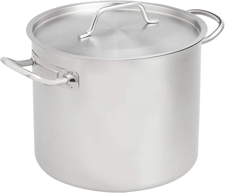 amazon basics 12 quarts stainless steel aluminum c