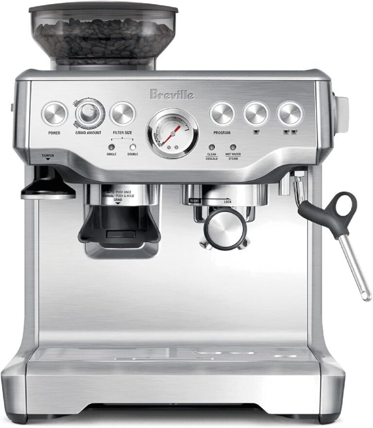 breville barista express espresso machine bes870xl