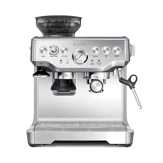 breville barista express espresso machine bes870xl