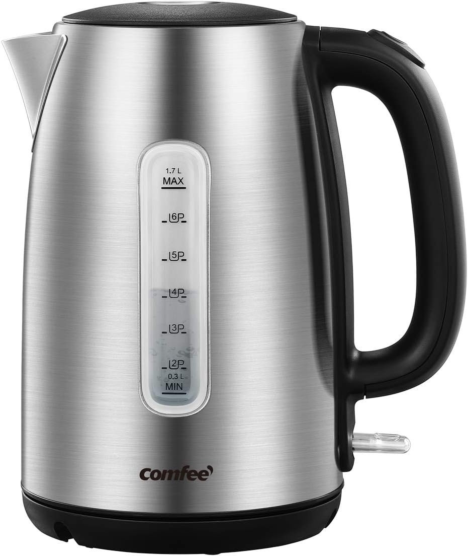 comfee stainless steel electric kettle review 2