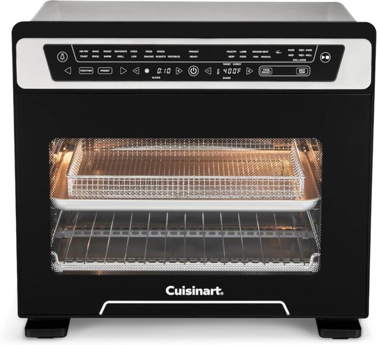 Cuisinart 15-in-1 Extra-Large Digital Air Fryer Oven with 9"x13" 2-in-1 Pan, Air Fry 4 Lbs of Wings, Cook a 13 Lb Turkey or 5+ Lb Chicken, Toast 9 Slices of Bread, and Bake a 13" Pizza, TOA-112 - Review 2026 cuisinart 15 in 1 extra large digital air fryer ov