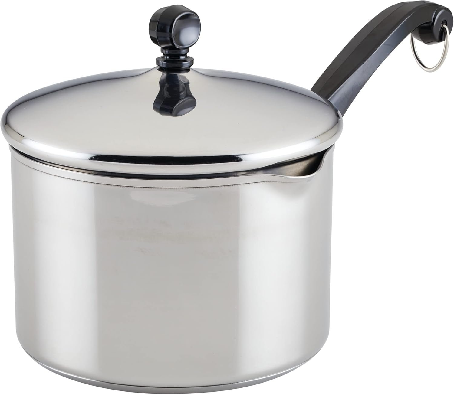 Farberware Classic Stainless Steel 3-Quart Covered Straining Saucepan - - Silver - Review 2026 farberware classic stainless steel 3 quart covered