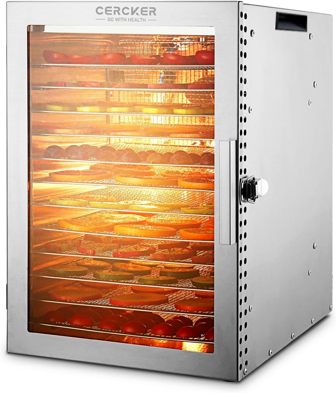 food dehydrator machine 12 stainless steel trays