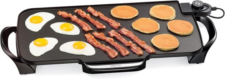 Presto 07061 22-Inch Electric Griddle with Removable Handles, Extra-Large Nonstick Ceramic Surface, Black - Review 2026 presto 07061 22 inch electric griddle with removab