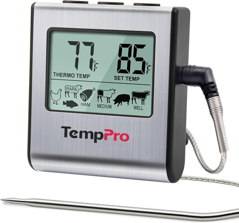 temppro tp16 large lcd digital cooking food meat t