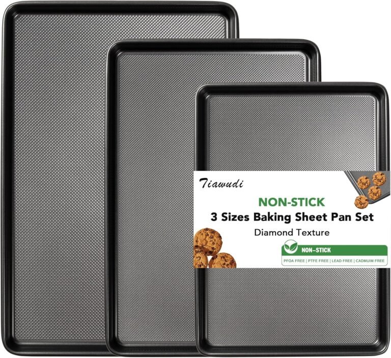tiawudi baking sheet pan set review 2026