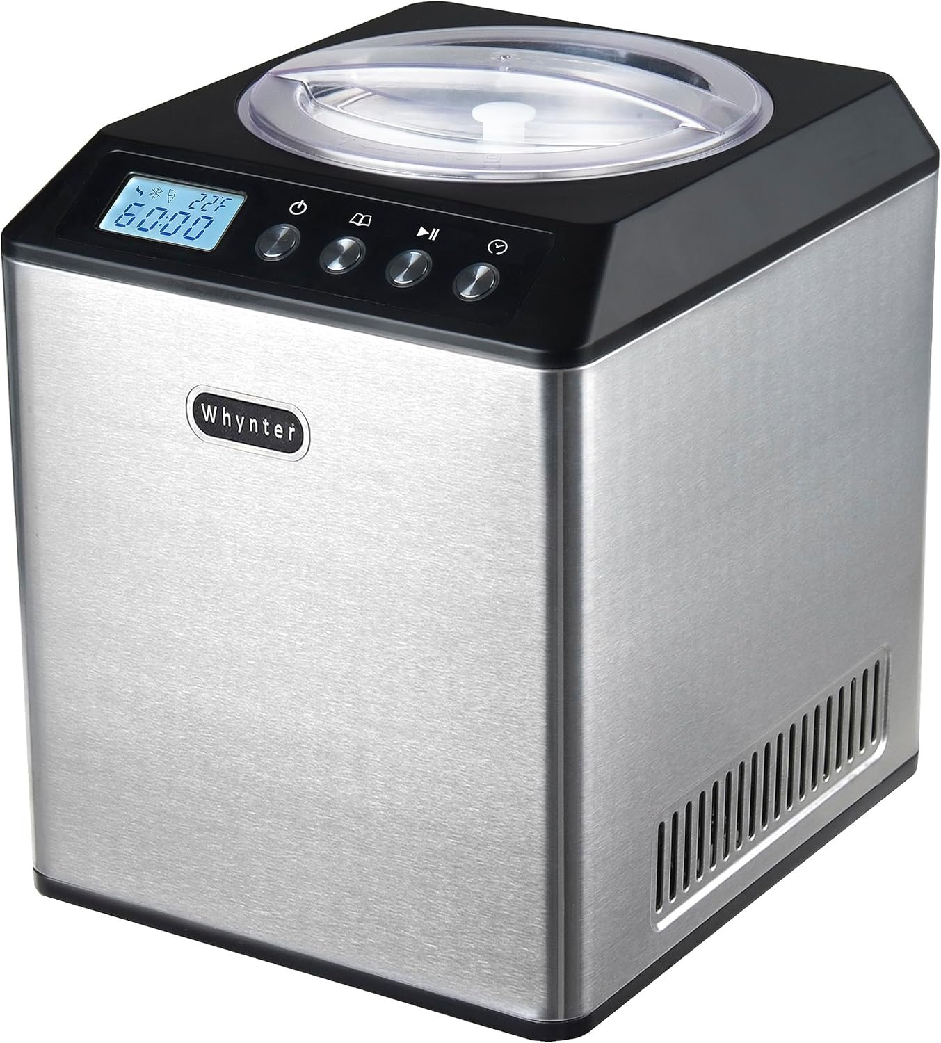 whynter ice cream maker machine automatic 2 1 qt