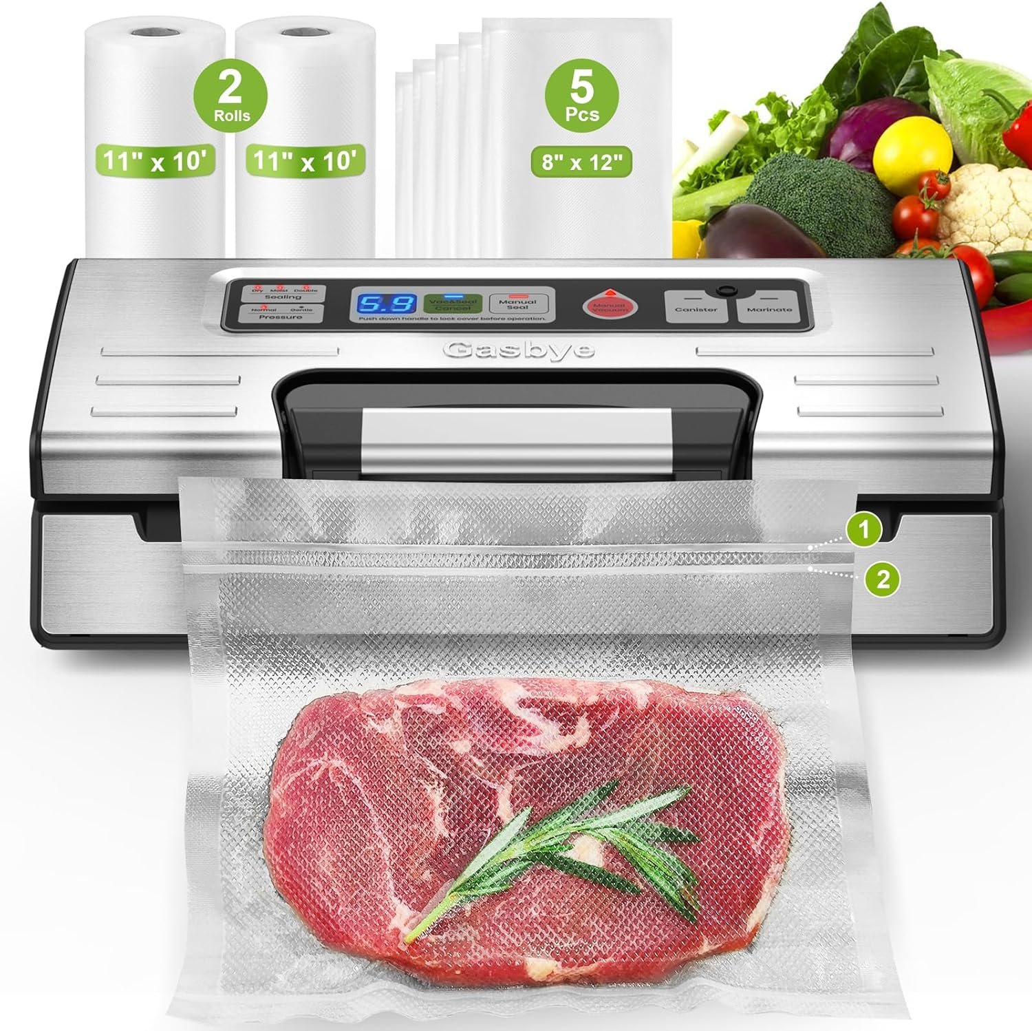 95kPa Precision Vacuum Sealer Machine - Review 2026 95kpa precision vacuum sealer machine review 202