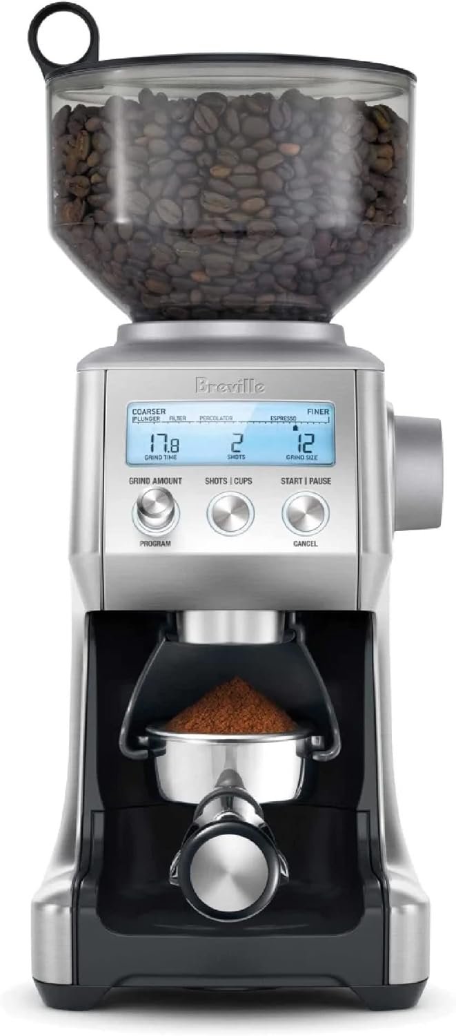 breville bcg820bss smart grinder pro for coffee an